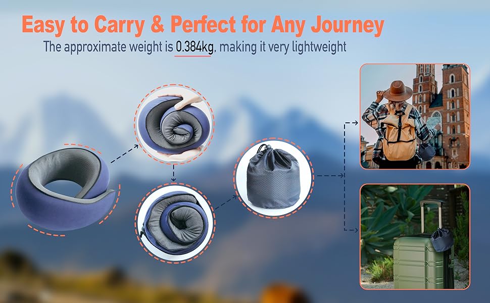 easy to carry & perfect for any journey