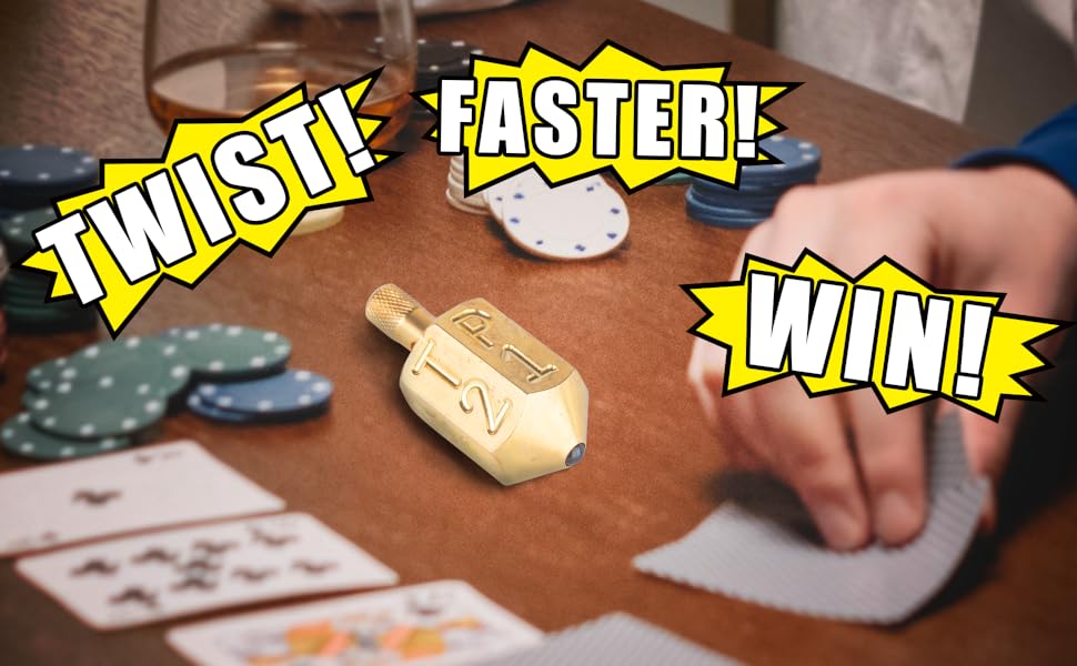 Put and Take Spinner Dice Game, Game of Chance, Gambling