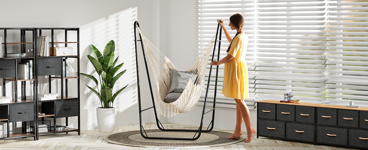 YITAHOME Hammock Chair with Stand Heavy Duty with Hanging