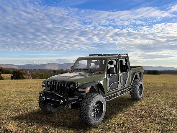 【新品】Jeep Gladiator JTハイフェンダー用 4本セット Amazon.com: Hooke Road Gladiator JT 11.2