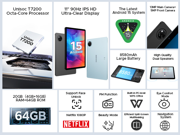 タブレット 11インチ Wi-Fiモデル DOOGEE A9+ Android Amazon.co.jp: 【タブレット 11インチ Wi-Fiモデル】DOOGEE A9+