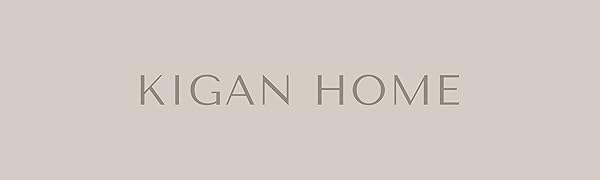 Kigan Home is a home decor brand that specializes in boho decorative books, side tables and accents