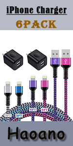 iphone chargers and cubes