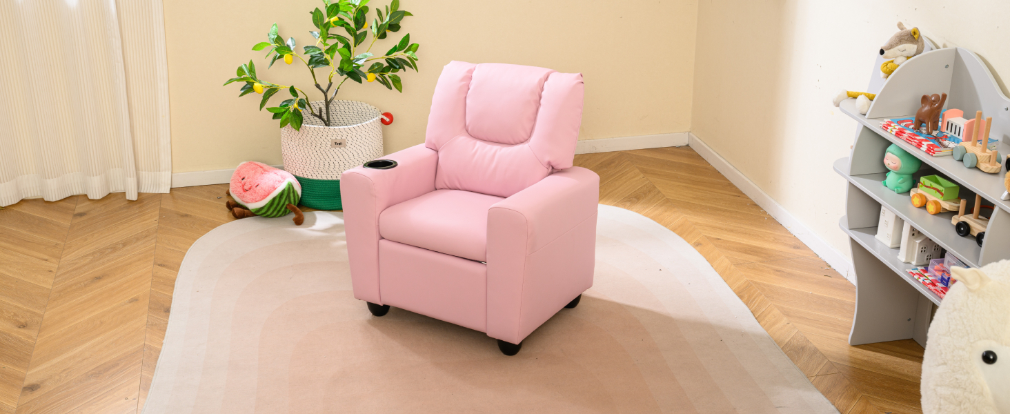 kids recliner,pink