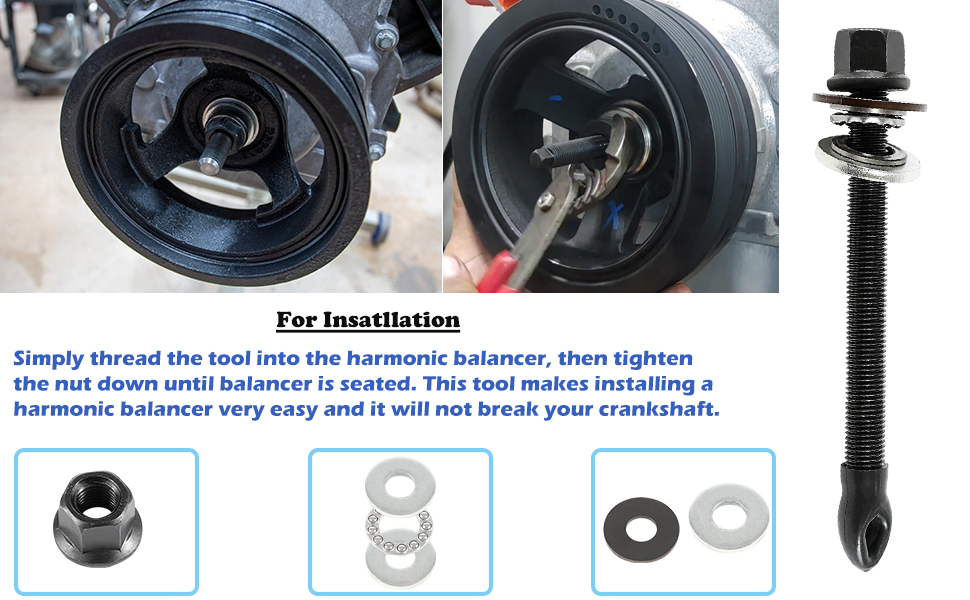 Ls Tools 25264 Hamonic Balance Pulle & Installe Tool Set Fit