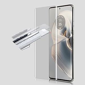 MaidoMotorola Edge50 Pro ガラスフィルム付き 楽天市場】指紋認証対応 ・ ガイド枠付きMotorola Edge 50 Pro / 50S