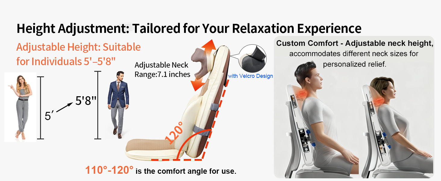 Height Adjustment: Tailored for Your Relaxation Experience