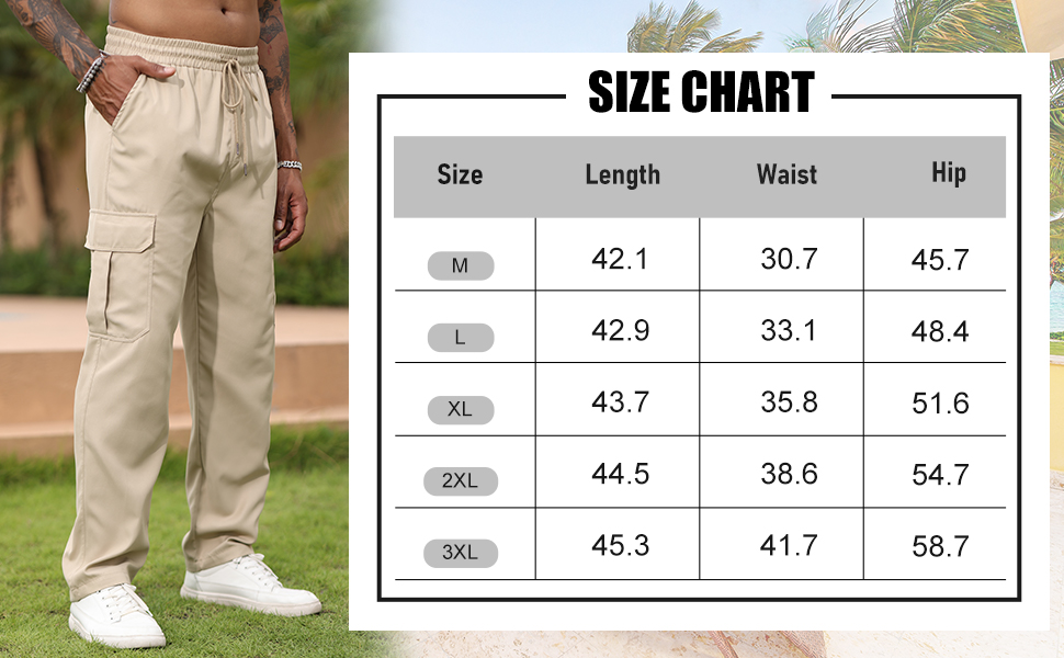 mens cargo sweatpants