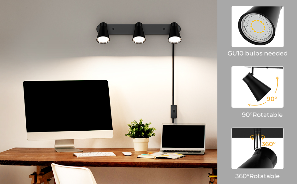 modern hanging light with cord