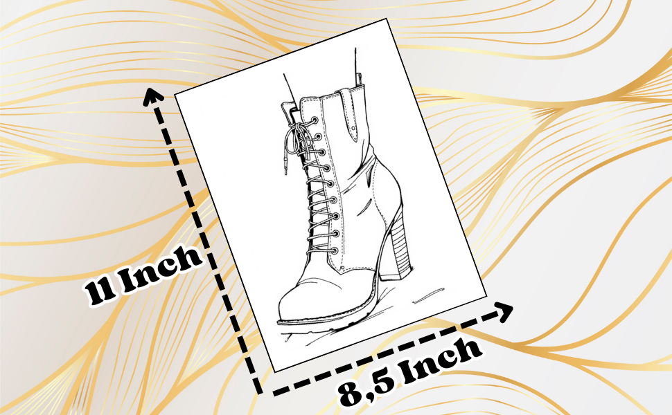 Coloring Book shoes