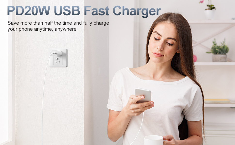 PD20W USB C Fast Charger