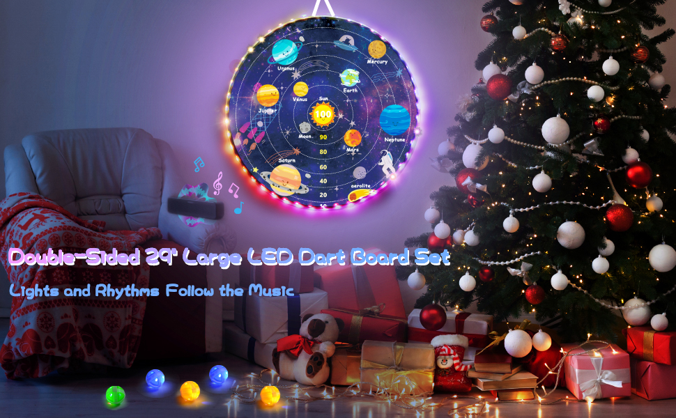 LED Dart Board Main View