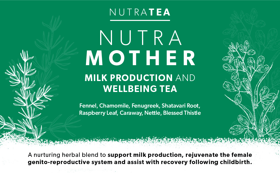 NutraMother Functional Herbal Tea - Milk Production Tea
