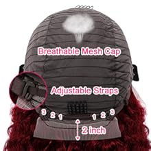 red wig human hair