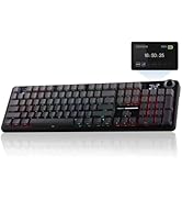 EPOMAKER X Aula F108 PRO Wireless Gaming Keyboard with Screen, 8000mAh Battery, 104 Hot-Swappable...
