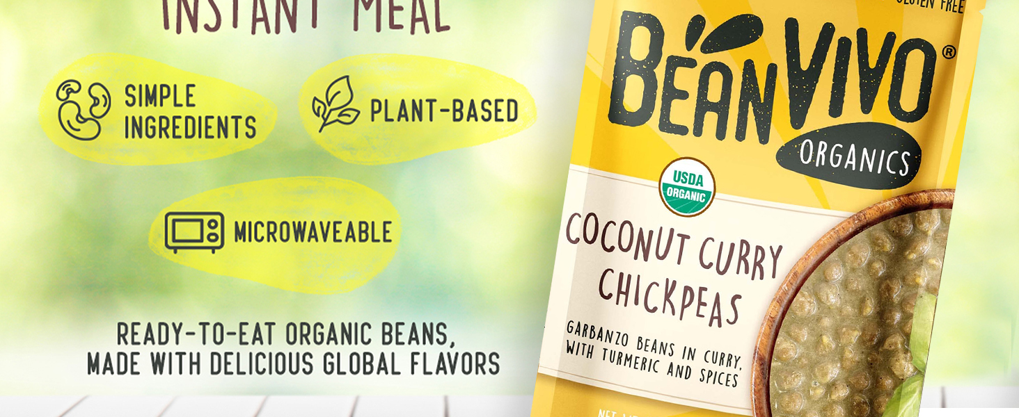 코코넛 카레 병아리콩