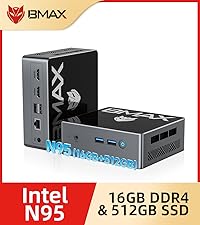 BMAX B4PRO ミニPC N97 Amazon.com: Bmax B4 Pro Mini PC, 12th Gen Intel N97 (up to