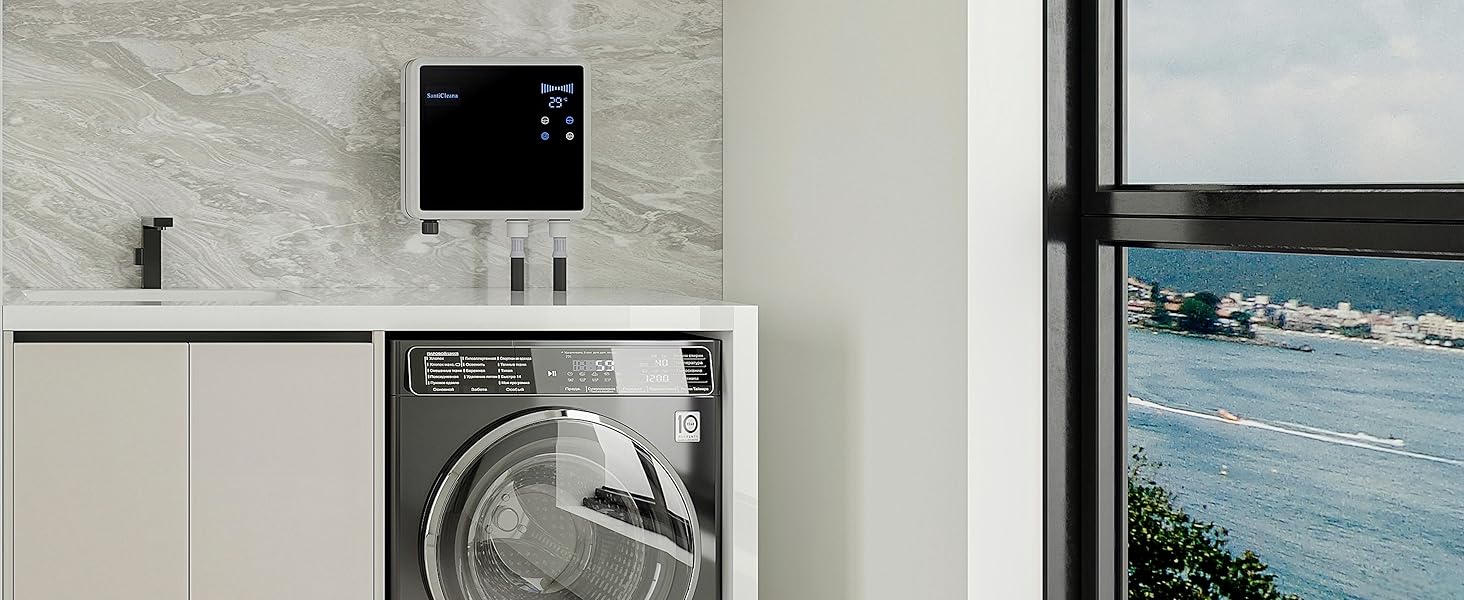 ozono lavadora Agua de ozono Generador de ozono para Lavandería Lavado de ropa de bebé O3 ozonator