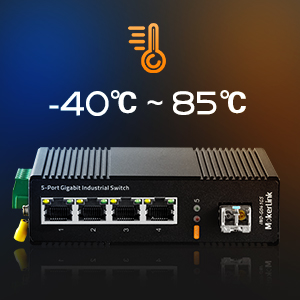 5 port gigabit industrial switch