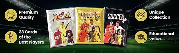 Soccer Cards 2024 Soccer Trading Cards Soccer Gifts Soccer Card Collection Soccer Memorabilia
