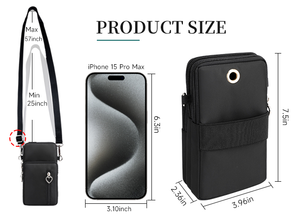 cross body phone case，shoulder bag for women