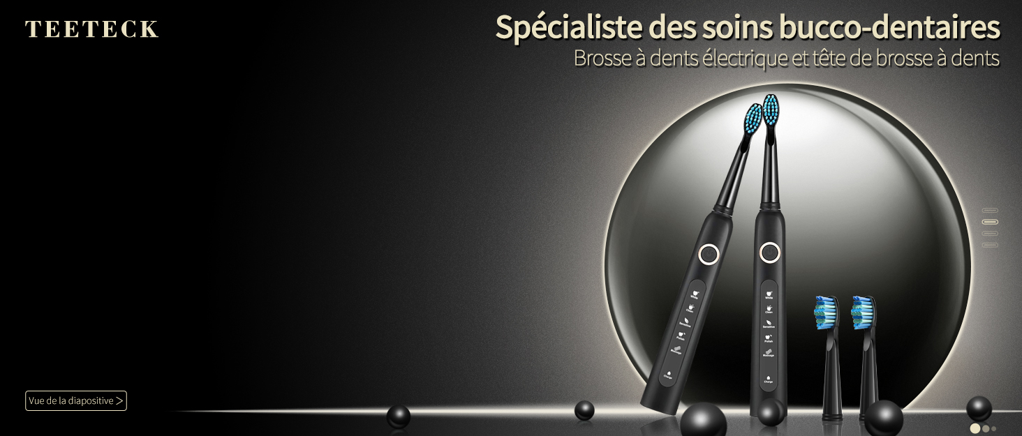 Teeteck Brossettes De Rechange Pour Fairywill,5 Pack Tête de brosse