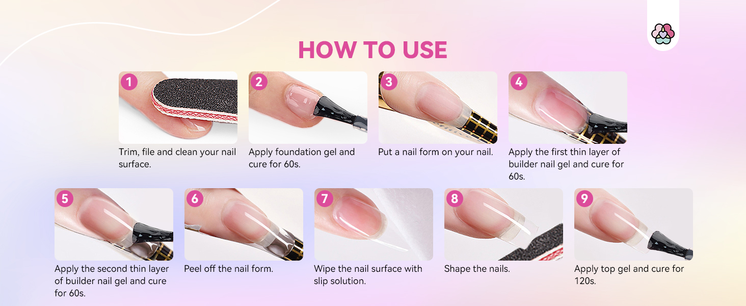 biab nail builder gel builder gel nail kit