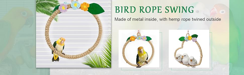 Bird Rope Swing