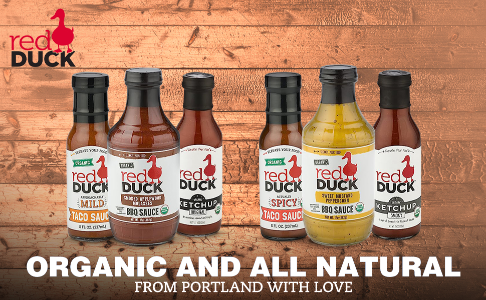 Red Duck Uniquely Korean Organic Taco Sauce GlutenFree