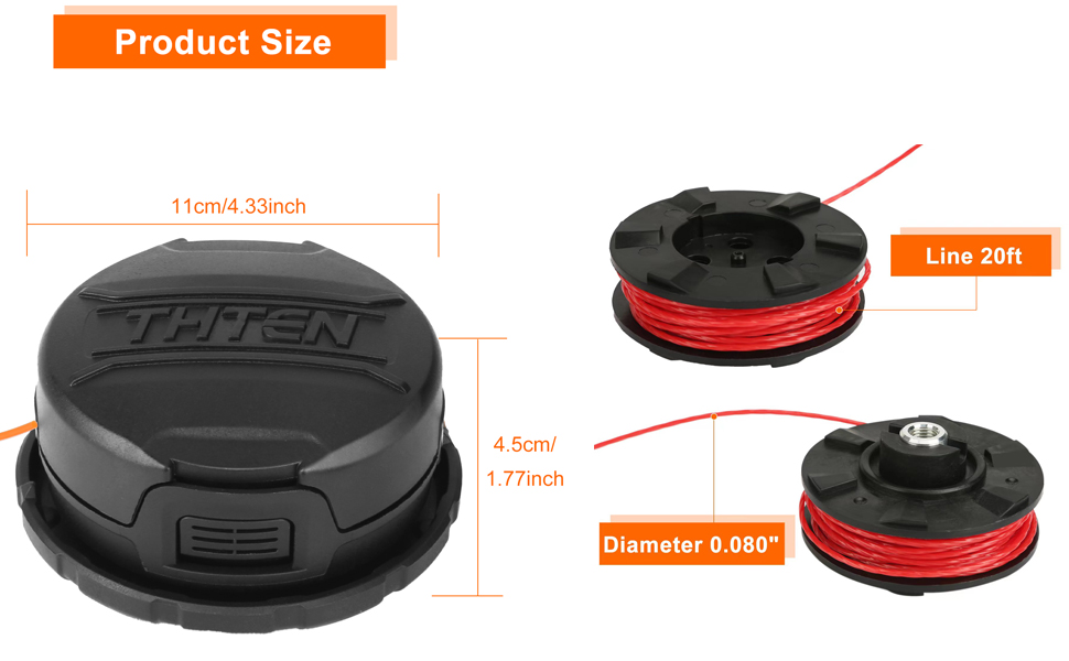 THTEN DWO1DT995 Replacement Head Compatible with Dewalt