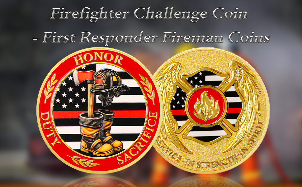 Firefighter Challenge Coin