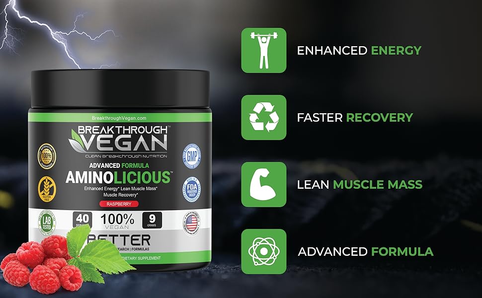 Breakthrough Vegan Aminolicious Advanced Plant Based