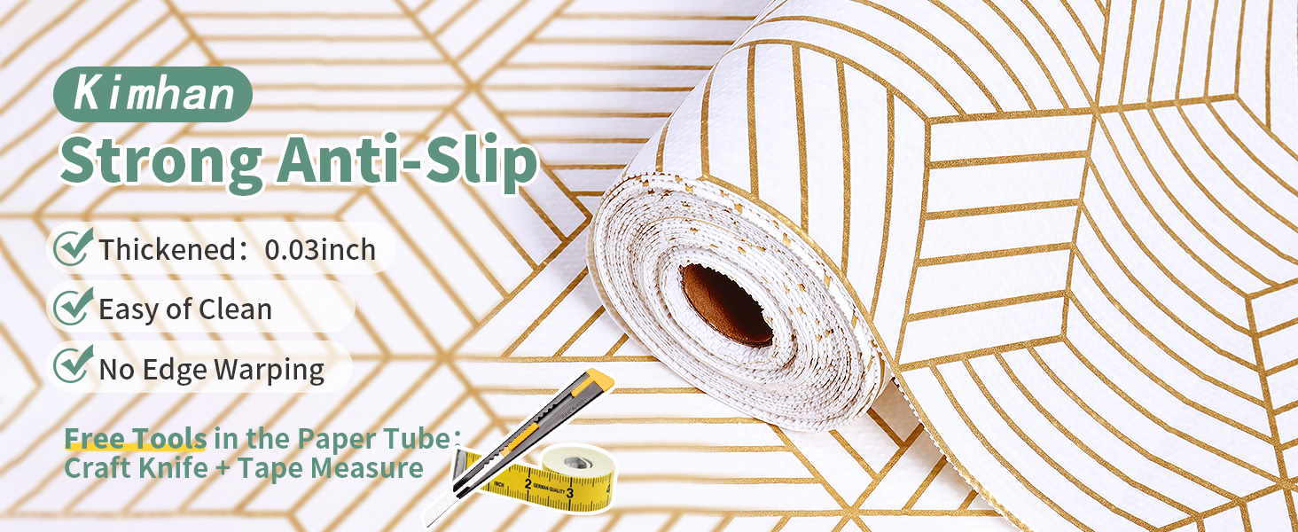 Shelf Liners for Kitchen 17.5in x 30FT Non