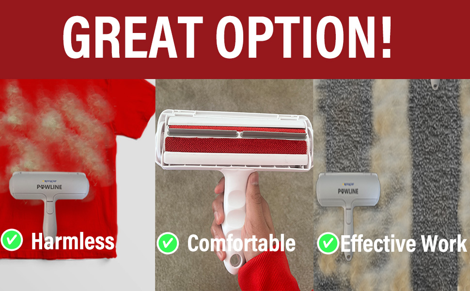 Pawline Lint Roller  a great option for harmless, comfortable, effective work for pet hair removal