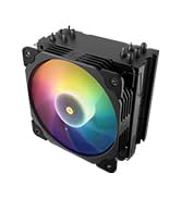 Vetroo V5 CPU Air Cooler w/ 5 Heat Pipes 120mm PWM Processor 150W TDP Cooler for Intel LGA 1700/1...