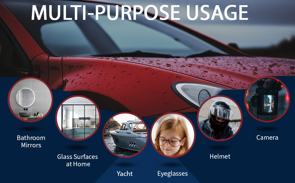 hydrophobic windshield cleaner