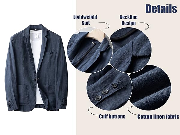 ジャケット・アウター Boyfriend Linen Jacket 36 Linen Boyfriend Jacket - Coldwater Creek