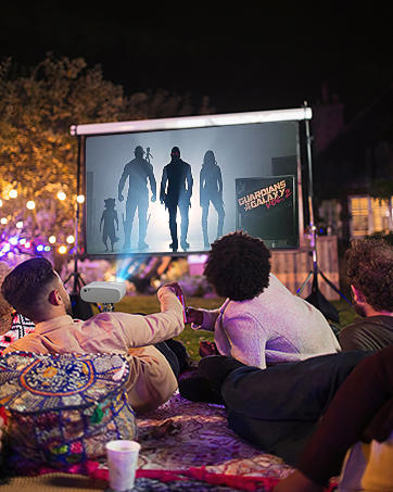 outdoor projector