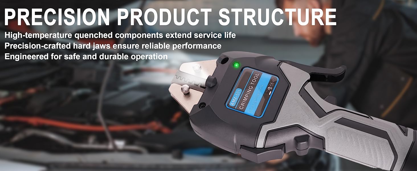 Electric crimping pliers