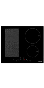 Plaque De Cuisson Encastrée à Induction 7000 W Avec 4 Foyers, Plaque De Cuisson Flexinduction Pour Barbecue, Gasland Chef IH604BF 17 150 x 300