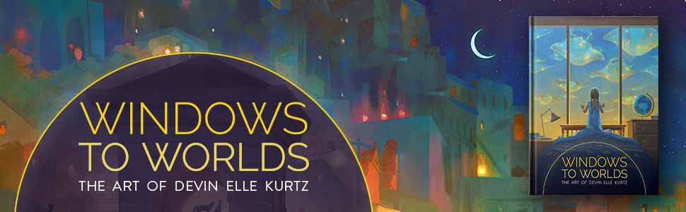 Amazon.com: Windows to Worlds: The art of Devin Elle Kurtz