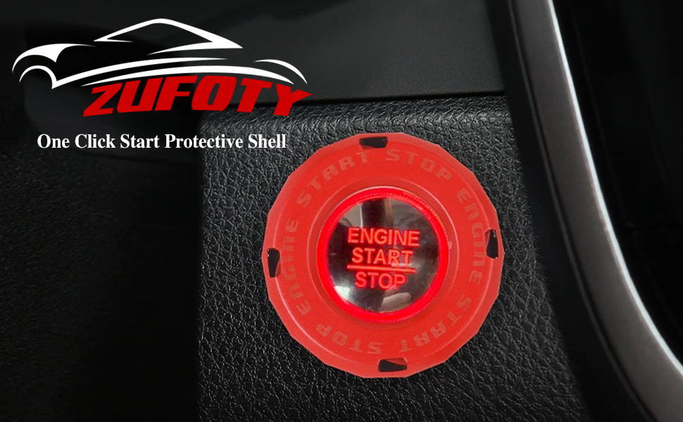 Push Start Button Cover, Car Start Engine Button Cover, Car