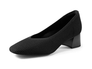 Amazon.com | Arromic Women's Wedge Pumps Square Toe Low Heel