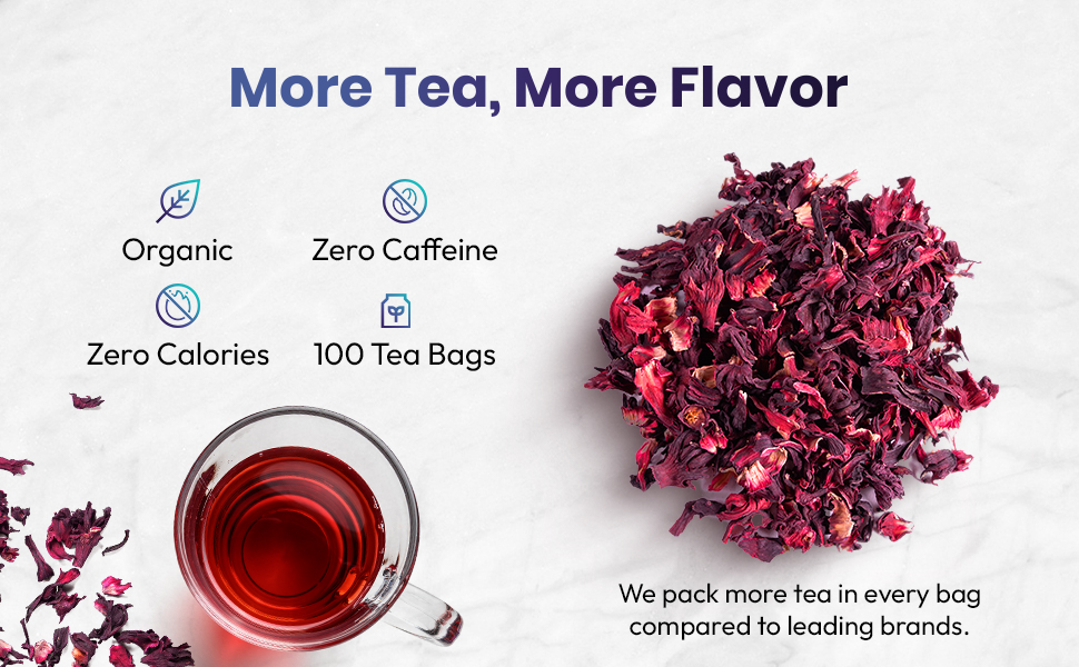 More Tea. MOre Flavor