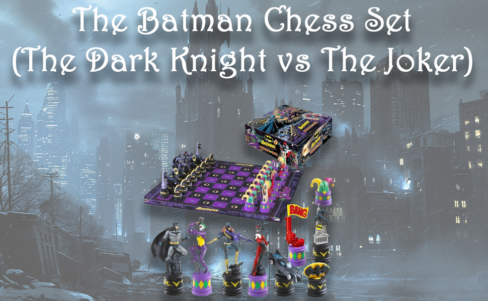  The Batman Chess Set