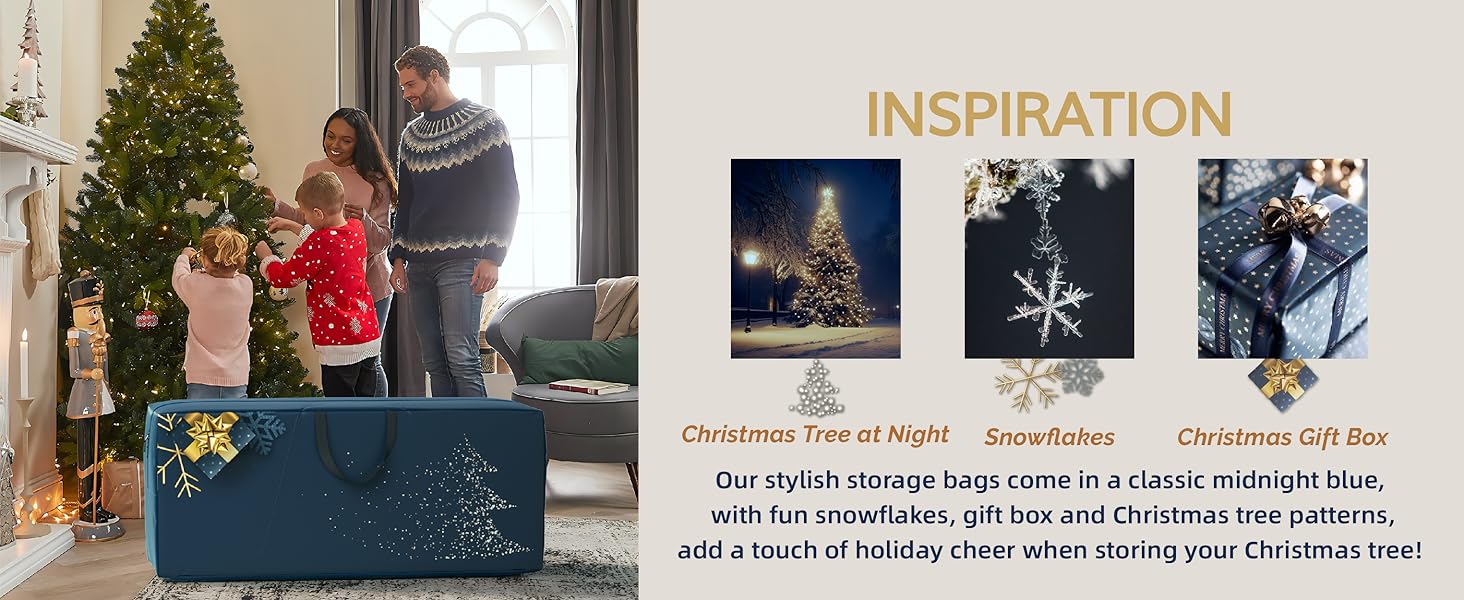 7.5FT Christmas Tree Storage Bag 2-3A