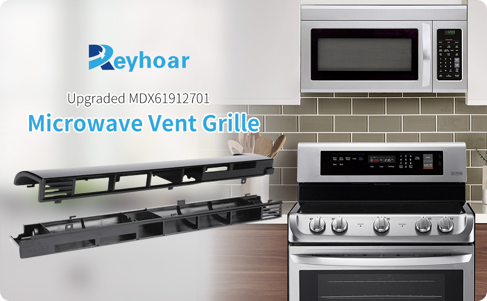 Upgraded MDX61912701 Microwave Vent Grille fit for LG