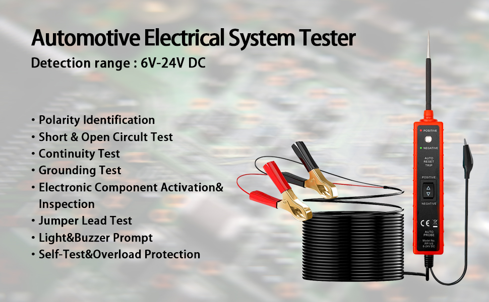 Muco Automotive Power Circuit Probe Tester 624V Automobile