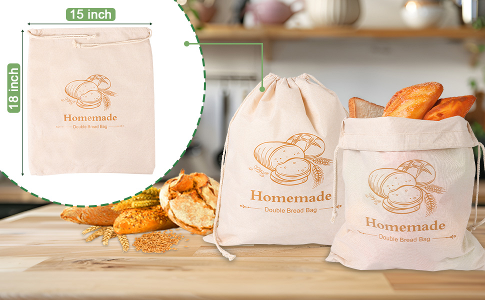 reusable bread bag