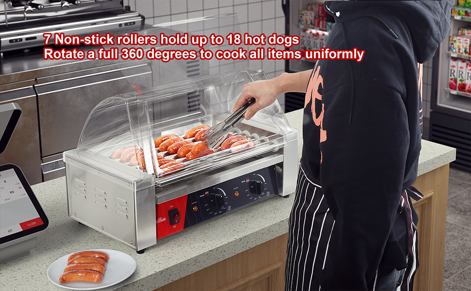 hot dog roller grill,electric grill cooker,grill cooker machine